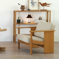 【アウトレット】FORM & REFINE（フォーム&リファイン） / Block Lounge Chair（ブロック ラウンジチェア） / Oak Natural Oil（オーク ナチュラルオイル仕上げ） / ラウンジチェア