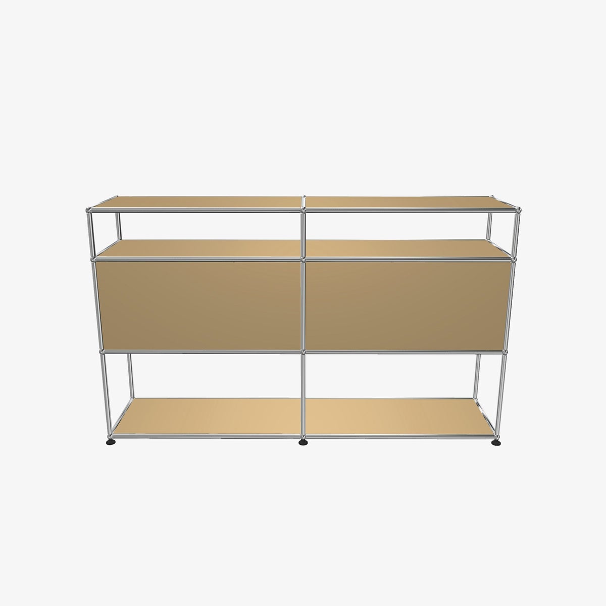 USMハラー（ユーエスエムハラー） / Shelf（シェルフ） / W1523×D373×H915mm / ドロップダウンドア×2 / エクステンションシェルフ×1 / ディバイダ―シェルフ / USMベージュ