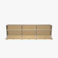 USMハラー（ユーエスエムハラー） / TV Board（テレビボード） / W2273×D373×H740mm / ドロップダウンドア×3 / カーブルカットアウト×1 / USMベージュ