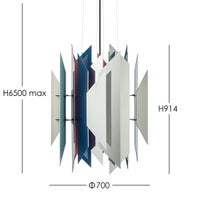 LYFA（リーファ） / DIVAN 2 700 ORIGINAL （ディヴァン 2） / Φ700 / ペンダントライト【要電気工事】《LED電球プレゼント》