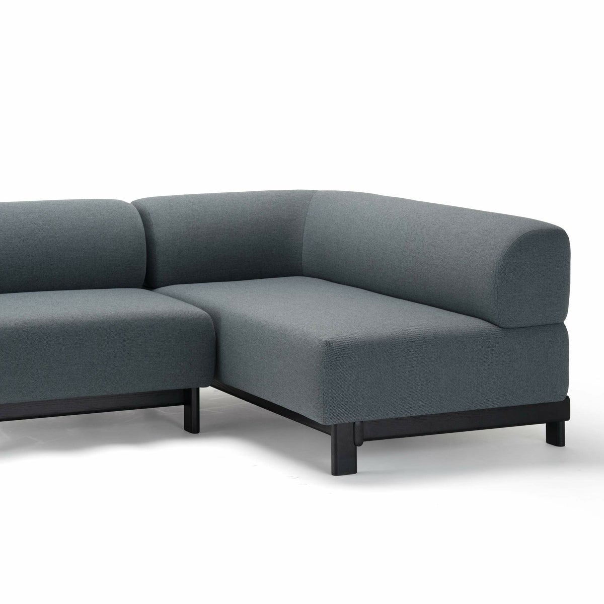 Karimoku New Standard（カリモク ニュースタンダード） / ELEPHANT SOFA 2-Seater Right Arm Corner（エレファントソファ2シーター コーナー） / 右肘 / フレーム ブラック