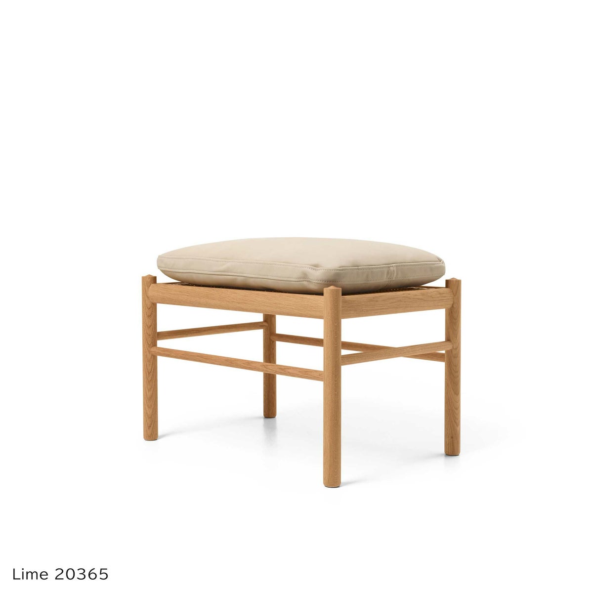 CARL HANSEN & SON （カール・ハンセン＆サン） / OW149F COLONIAL FOOTSTOOL（コロニアルフットスツール） / オーク材・オイル仕上げ / ソーレンセンレザー TERRA