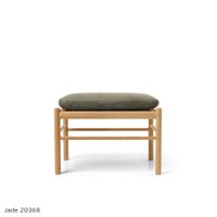 CARL HANSEN & SON （カール・ハンセン＆サン） / OW149F COLONIAL FOOTSTOOL（コロニアルフットスツール） / オーク材・オイル仕上げ / ソーレンセンレザー TERRA