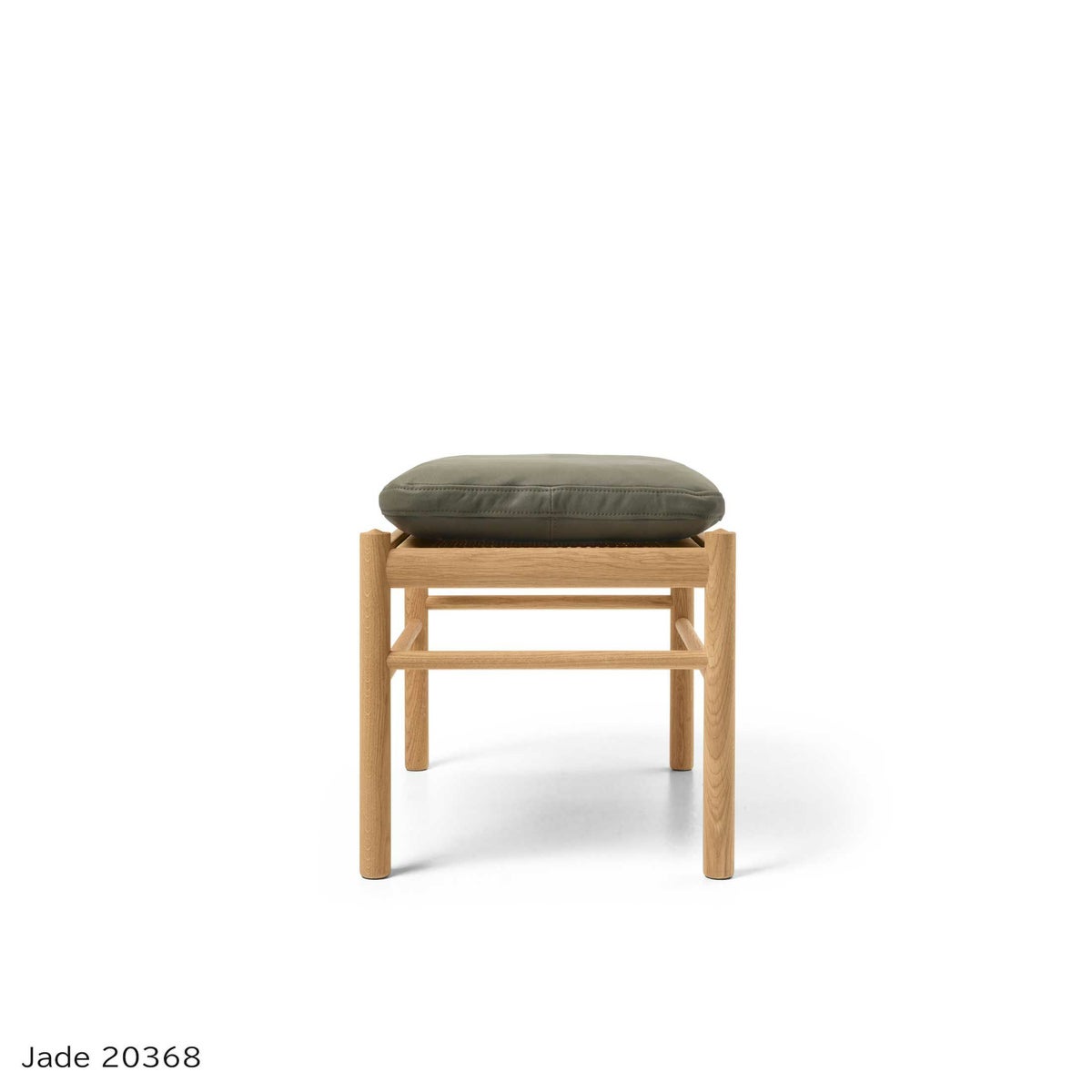CARL HANSEN & SON （カール・ハンセン＆サン） / OW149F COLONIAL FOOTSTOOL（コロニアルフットスツール） / オーク材・オイル仕上げ / ソーレンセンレザー TERRA