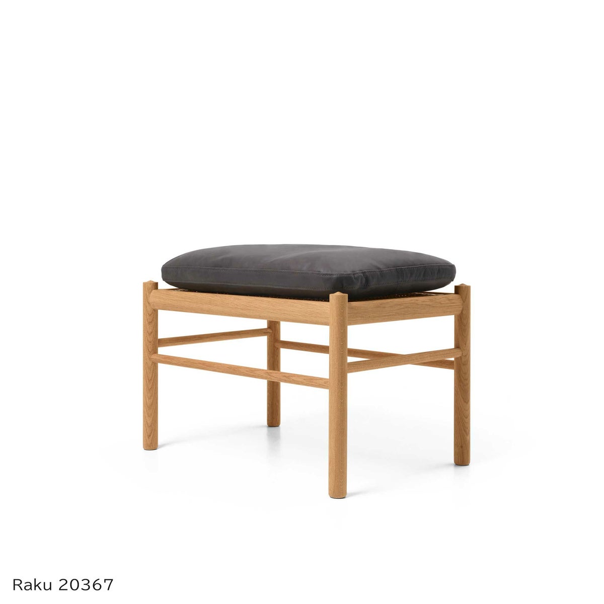 CARL HANSEN & SON （カール・ハンセン＆サン） / OW149F COLONIAL FOOTSTOOL（コロニアルフットスツール） / オーク材・オイル仕上げ / ソーレンセンレザー TERRA