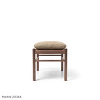 CARL HANSEN & SON （カール・ハンセン＆サン） / OW149F COLONIAL FOOTSTOOL（コロニアルフットスツール） / ウォルナット材・オイル仕上げ / ソーレンセンレザー TERRA