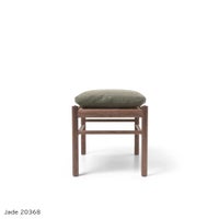 CARL HANSEN & SON （カール・ハンセン＆サン） / OW149F COLONIAL FOOTSTOOL（コロニアルフットスツール） / ウォルナット材・オイル仕上げ / ソーレンセンレザー TERRA