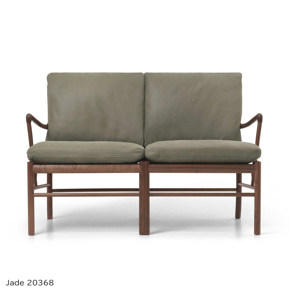 CARL HANSEN & SON （カール・ハンセン＆サン） / OW149-2 COLONIAL SOFA（コロニアルソファ） / ウォルナット材・オイル仕上げ / ソーレンセンレザー TERRA / 2人掛け