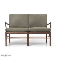 CARL HANSEN & SON （カール・ハンセン＆サン） / OW149-2 COLONIAL SOFA（コロニアルソファ） / ウォルナット材・オイル仕上げ / ソーレンセンレザー TERRA / 2人掛け