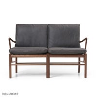 CARL HANSEN & SON （カール・ハンセン＆サン） / OW149-2 COLONIAL SOFA（コロニアルソファ） / ウォルナット材・オイル仕上げ / ソーレンセンレザー TERRA / 2人掛け