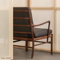 CARL HANSEN & SON （カール・ハンセン＆サン） / OW149-2 COLONIAL SOFA（コロニアルソファ） / ウォルナット材・オイル仕上げ / ソーレンセンレザー TERRA / 2人掛け