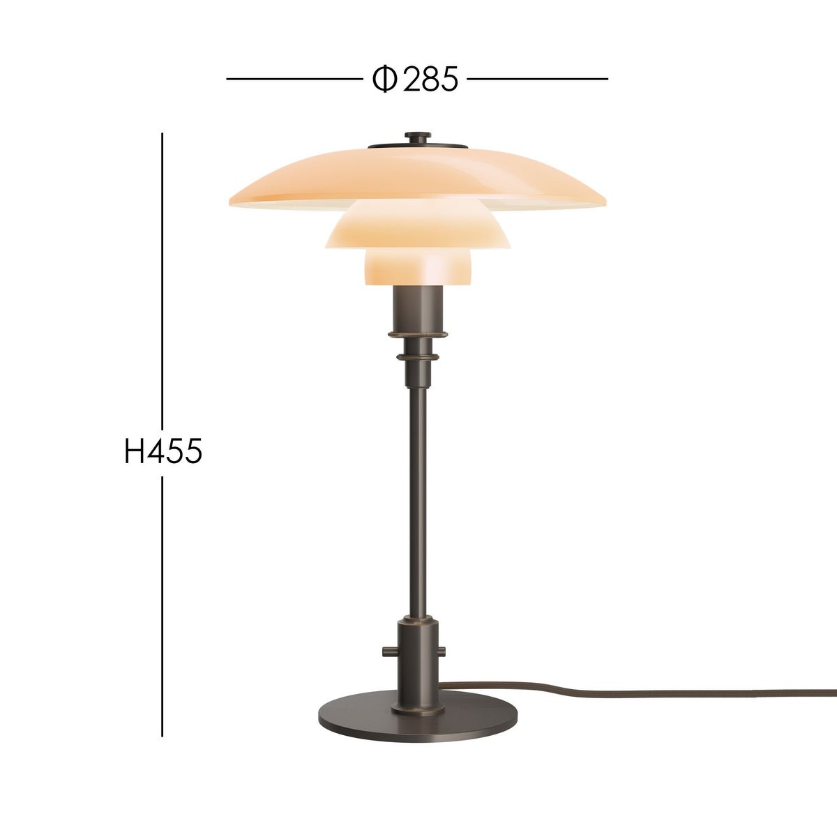 Louis Poulsen（ルイスポールセン） / PH 3/2 Dusty Terracotta Table Lamp（ダスティー・テラコッタ テーブルランプ） / テーブルランプ