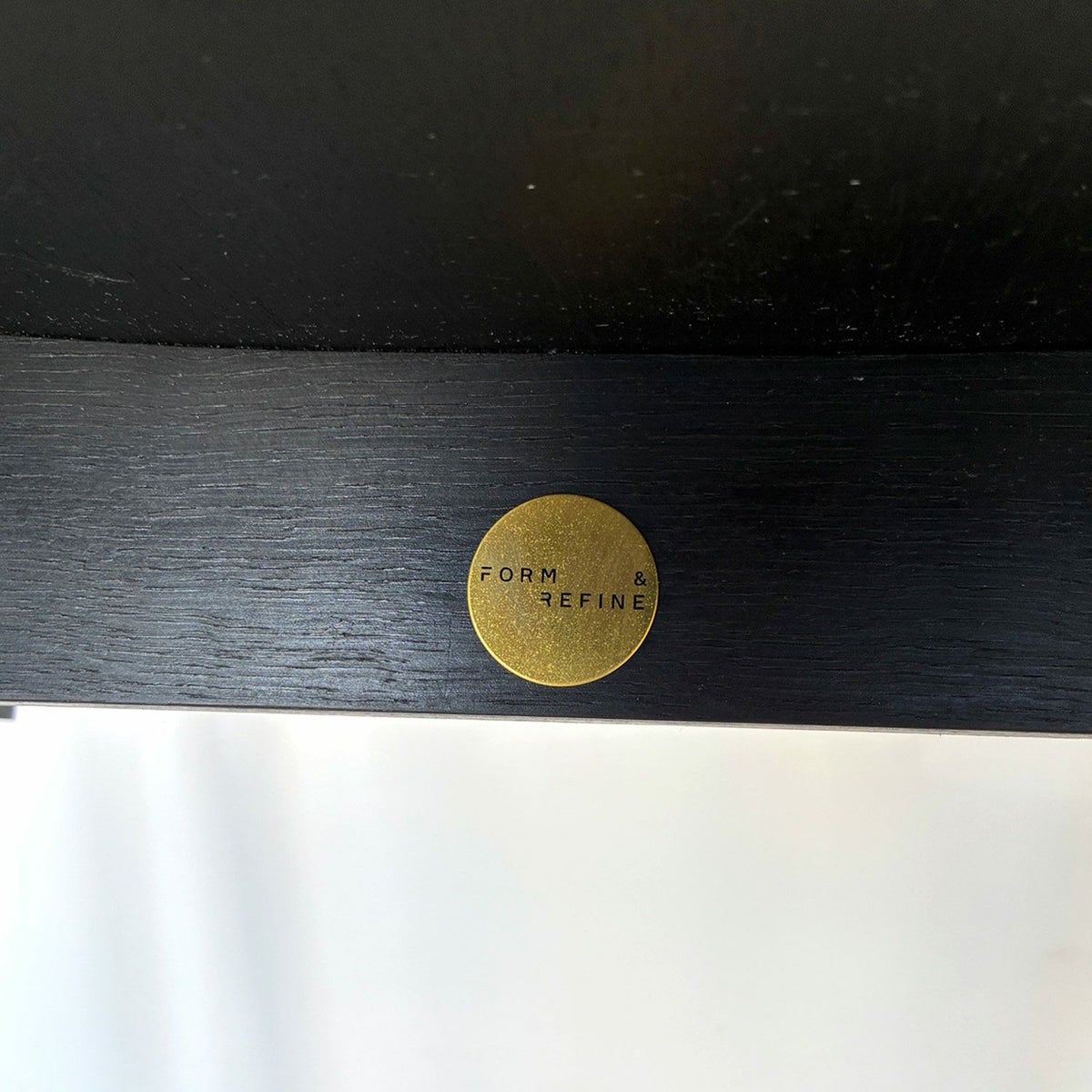 【アウトレット】FORM & REFINE（フォーム&リファイン） / Blueprint Chair（ブループリントチェア） / Black Stained Oak（オーク ブラックステイン仕上げ） / チェア