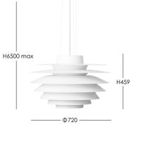 LYFA（リーファ） / VERONA 720 WHITE（ヴェローナ） / Φ720 / ペンダントライト【要電気工事】《LED電球プレゼント》