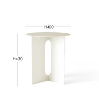 【リビングキャンペーンpt10倍】Audo Copenhagen（オドー・コペンハーゲン） / ANDROGYNE SIDE TABLE（アンドロジーン サイドテーブル）Φ40 / Ivory