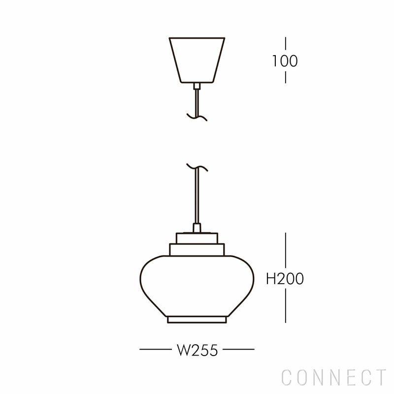 【アウトレット】【数量限定モデル】Artek（アルテック） / A333 Pendant Lamp “Turnip“（ペンダント カブ） / デュオトーン（ホワイト×リネン） / コード全長1500mm / ペンダントライト