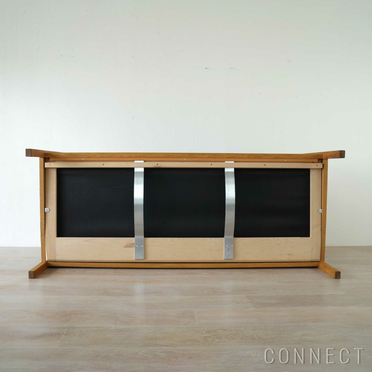 CARL HANSEN & SON（カール・ハンセン＆サン） / CH163 ソファ 3シーター / オーク材・オイル仕上げ / ブラックレザー（Thor301） / 3人掛け
