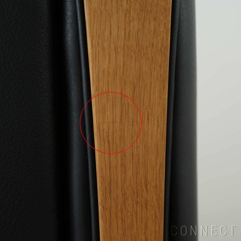 CARL HANSEN & SON（カール・ハンセン＆サン） / CH163 ソファ 3シーター / オーク材・オイル仕上げ / ブラックレザー（Thor301） / 3人掛け