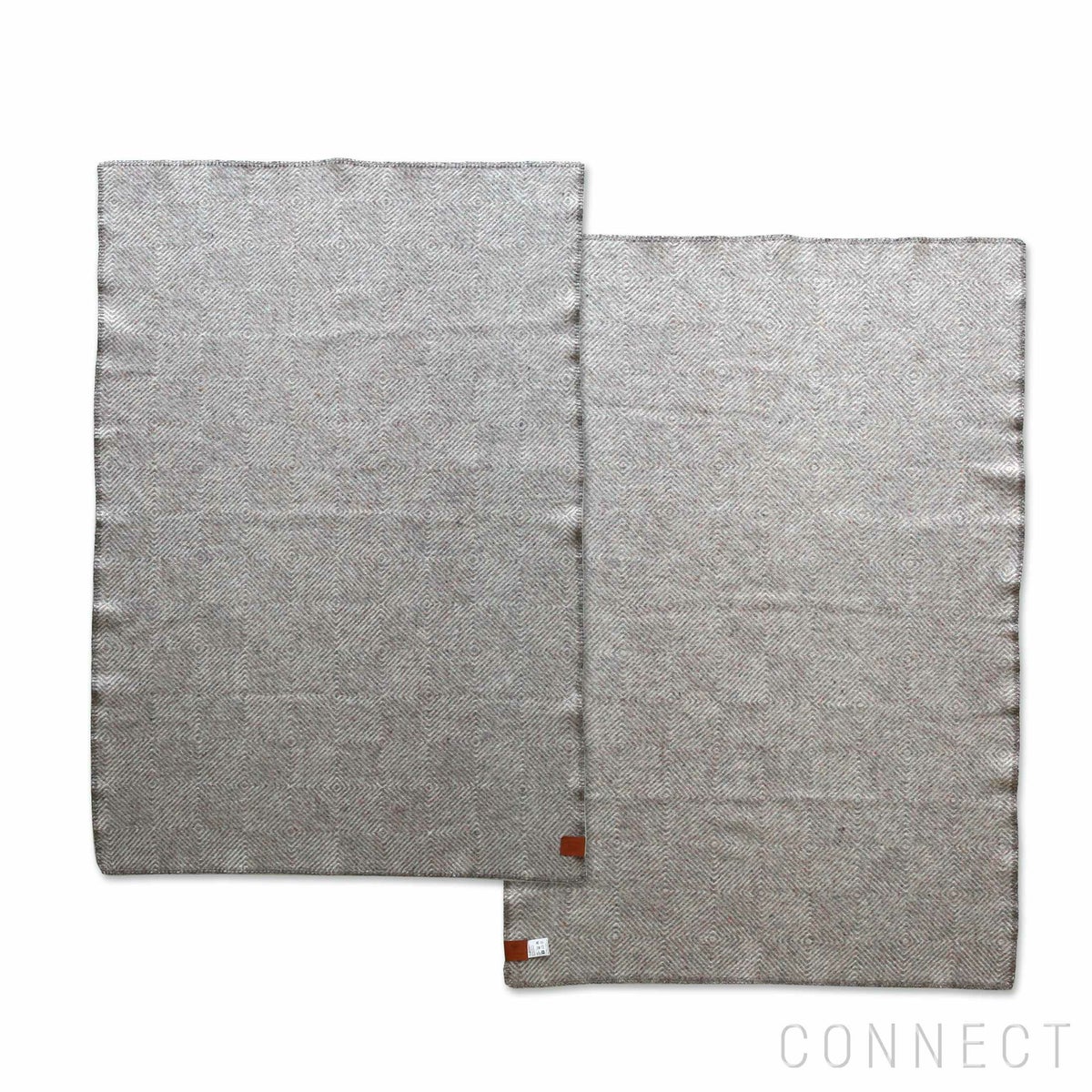 KLIPPAN（クリッパン） / ウールハーフスロー グースアイ MIDI / 90×130cm