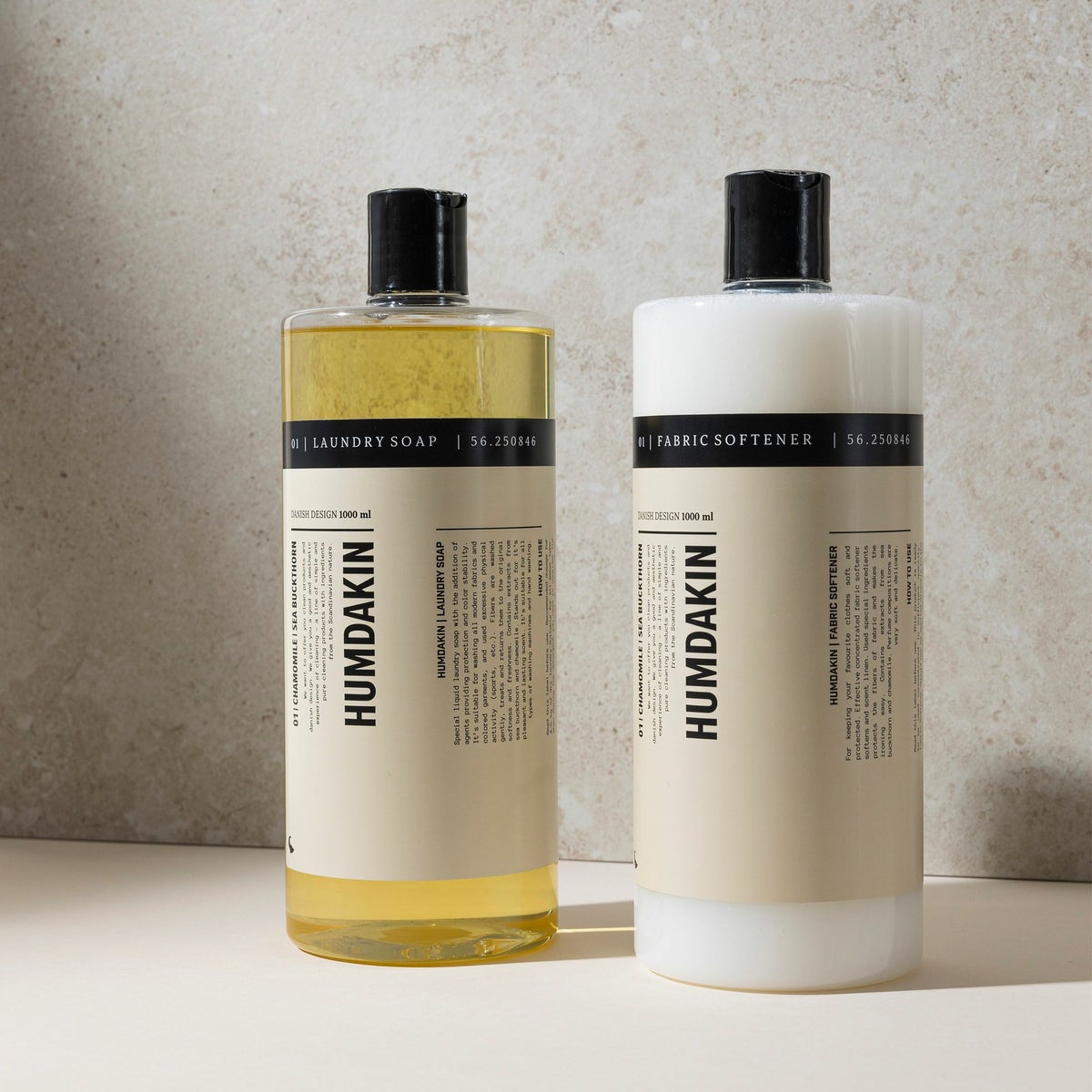 【送料無料】HUMDAKIN（ハムダキン） / FABRIC SOFTNER（ファブリックソフトナー） 01  Chamomile & Sea Buckthorn（カモミール＆シーバックソーン） 1000ml 