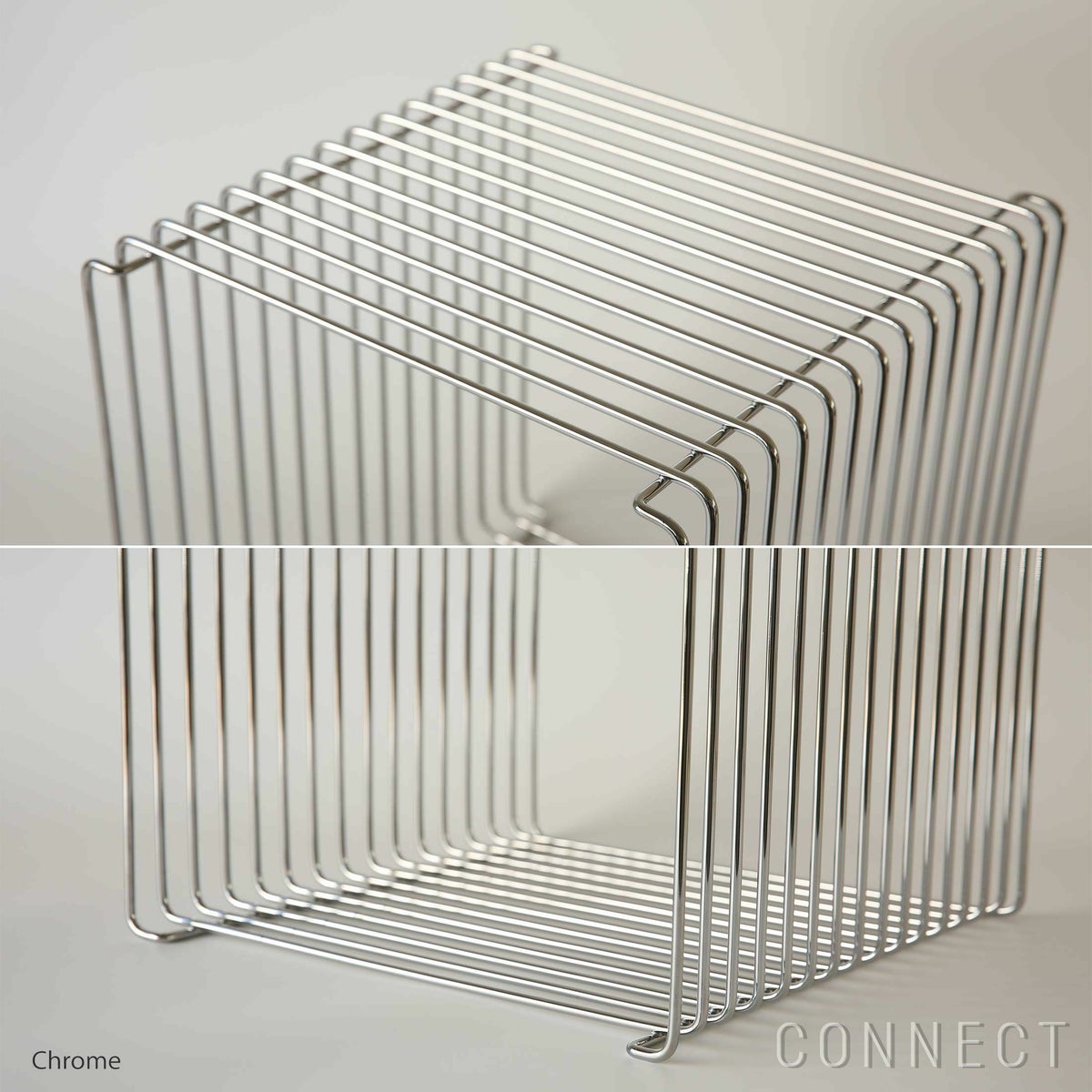 Montana（モンタナ） / Panton Wire（パントンワイヤー）3点セット / シングル（クローム）＋ダブル（クローム）＋トップパネル（シングル White Marble） / シェルフ