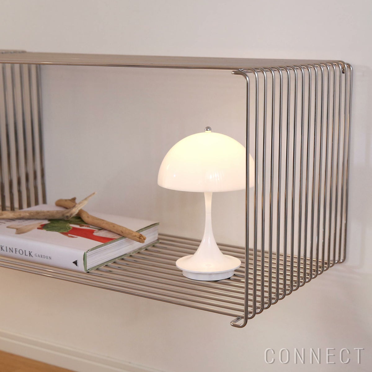 Montana（モンタナ） / Panton Wire（パントンワイヤー）2点セット / シングル（クローム）＋ダブル（クローム） / シェルフ