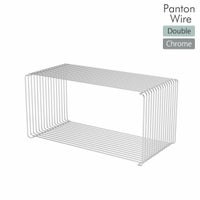 Montana（モンタナ） / Panton Wire（パントンワイヤー）2点セット / シングル（クローム）＋ダブル（クローム） / シェルフ