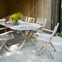 FRITZ HANSEN（フリッツ・ハンセン） / SKAGERAK（スカゲラック） / SELANDIA（セランディア）アームチェア / チーク材 / 屋外・アウトドア用