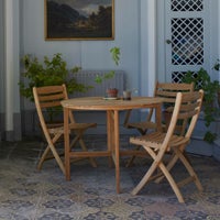 FRITZ HANSEN（フリッツ・ハンセン） / SKAGERAK（スカゲラック） / SELANDIA（セランディア）テーブル φ94cm / チーク材 / 屋外・アウトドア用