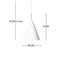 LYFA（リーファ） / MOSAIK 250（モザイク） / Φ250 / 全2色 / ペンダントライト《LED電球プレゼント》