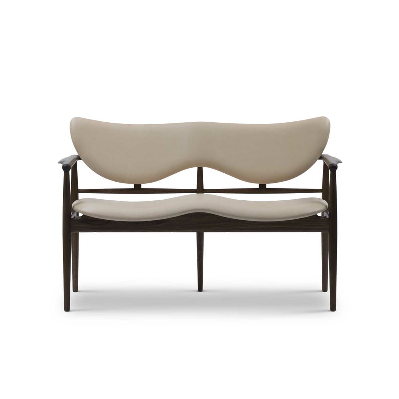 HOUSE OF FINN JUHL（ハウス・オブ・フィンユール） / 48 SOFA BENCH / ウォルナット材・オイル仕上げ・レザー（Vegetal Nature） / ベンチ