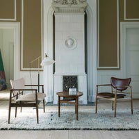 HOUSE OF FINN JUHL（ハウス・オブ・フィンユール） / 48 SOFA BENCH / ウォルナット材・オイル仕上げ・レザー（Vegetal Nature） / ベンチ