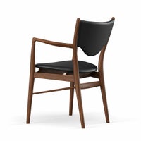 HOUSE OF FINN JUHL（ハウス・オブ・フィンユール） / 46 ARMCHAIR / ウォルナット材・オイル仕上げ・エレガンスレザー（Elegance Black） / アームチェア