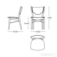 HOUSE OF FINN JUHL（ハウス・オブ・フィンユール） / 46 CHAIR / ウォルナット材・オイル仕上げ・エレガンスレザー（Elegance Walnut）