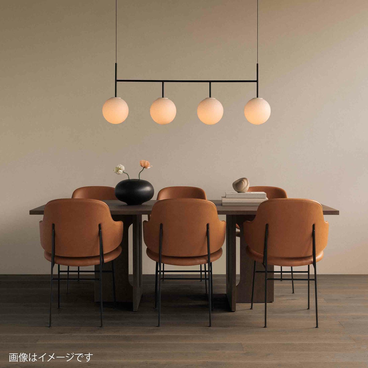 Audo Copenhagen（オドー・コペンハーゲン） / The Penguin Dining Chair（ペンギンダイニングチェア） / Fully Upholstered / Re-wool 0218 (Beige)