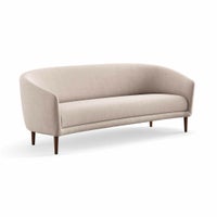 HOUSE OF FINN JUHL（ハウス・オブ・フィンユール） / LITTLE MOTHER SOFA 3 SEATER（リトルマザーソファ 3シーター） / ウォルナット材・オイル仕上げ / Hallingdal 113（ハリンダル）