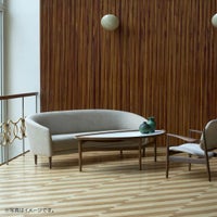 HOUSE OF FINN JUHL（ハウス・オブ・フィンユール） / LITTLE MOTHER SOFA 3 SEATER（リトルマザーソファ 3シーター） / ウォルナット材・オイル仕上げ / Hallingdal 113（ハリンダル）