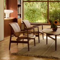 HOUSE OF FINN JUHL（ハウス・オブ・フィンユール） / FRANCE CHAIR（フランスチェア） / ウォルナット材・オイル仕上げ・エレガンスレザー（Elegance Walnut） / ラウンジチェア