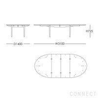 HOUSE OF FINN JUHL（ハウス・オブ・フィンユール） / SILVER TABLE（シルバーテーブル） / ウォルナット材・オイル仕上げ / W180cm / ダイニングテーブル