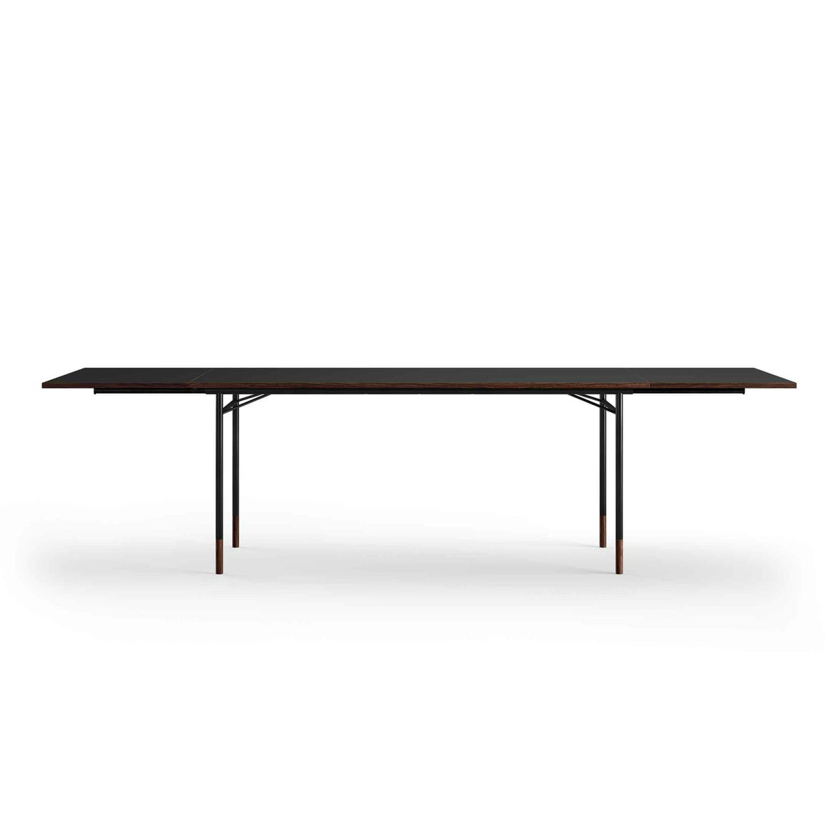 HOUSE OF FINN JUHL（ハウス・オブ・フィンユール） / NYHAVN DINING TABLE（ニューハウンダイニングテーブル） / ウォルナット材・オイル仕上げ・ブラックリノリウム天板