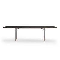 HOUSE OF FINN JUHL（ハウス・オブ・フィンユール） / NYHAVN DINING TABLE（ニューハウンダイニングテーブル） / ウォルナット材・オイル仕上げ・ブラックリノリウム天板