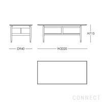 HOUSE OF FINN JUHL（ハウス・オブ・フィンユール） / KAUFMANN TABLE（カウフマンテーブル） / オーク材・ウォルナット材・オイル仕上げ / デスク