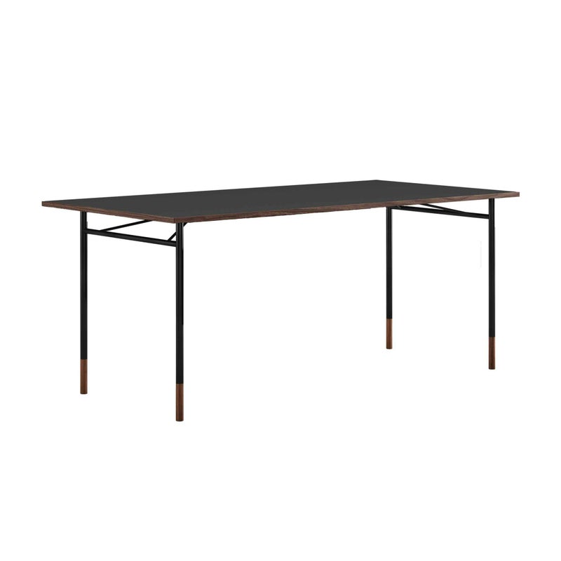 HOUSE OF FINN JUHL（ハウス・オブ・フィンユール） / NYHAVN DESK（ニューハウンデスク） / ウォルナット材・オイル仕上げ・ブラックリノリウム天板 / W136cm
