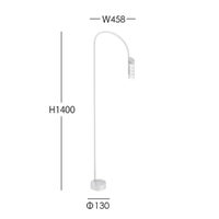 FLOS（フロス） / CAULE NEST BOLLARD 3（コーレ ネスト ボラード） / H1400 / 3000K / 全6色 / 庭園灯