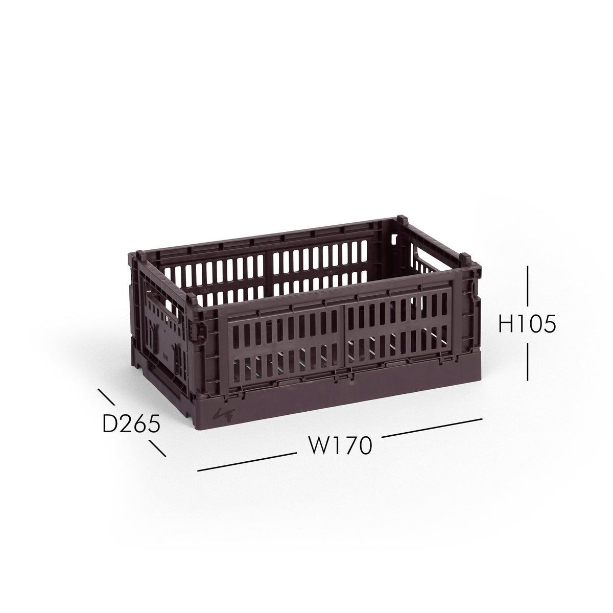 HAY（ヘイ） / COLOUR CRATE（カラークレート） / 全4色 / Sサイズ / 収納ボックス