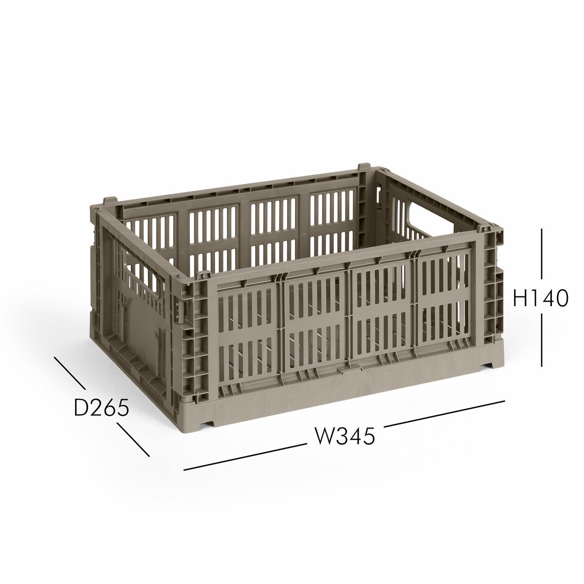 HAY（ヘイ） / COLOUR CRATE（カラークレート） / 全4色 / Mサイズ / 収納ボックス