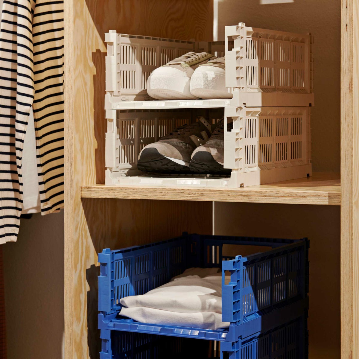 HAY（ヘイ） / COLOUR CRATE（カラークレート） / 全4色 / Mサイズ / 収納ボックス