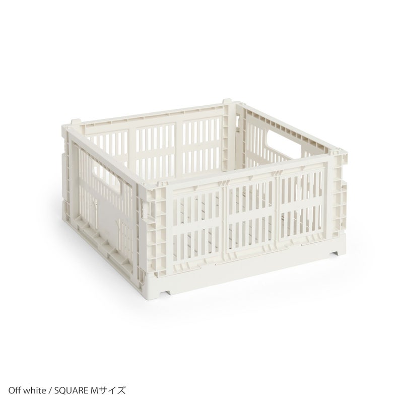 HAY（ヘイ） / COLOUR CRATE（カラークレート） / 全3色 / SQUARE Mサイズ / 収納ボックス