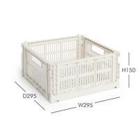 HAY（ヘイ） / COLOUR CRATE（カラークレート） / 全3色 / SQUARE Mサイズ / 収納ボックス