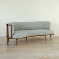 CARL HANSEN & SON （カール・ハンセン＆サン） / RF1903 SIDEWAYS SOFA（サイドウェイ・ソファ） / ウォルナット材・オイル仕上げ / Hallingdal 116（ハリンダル） / 2人掛け